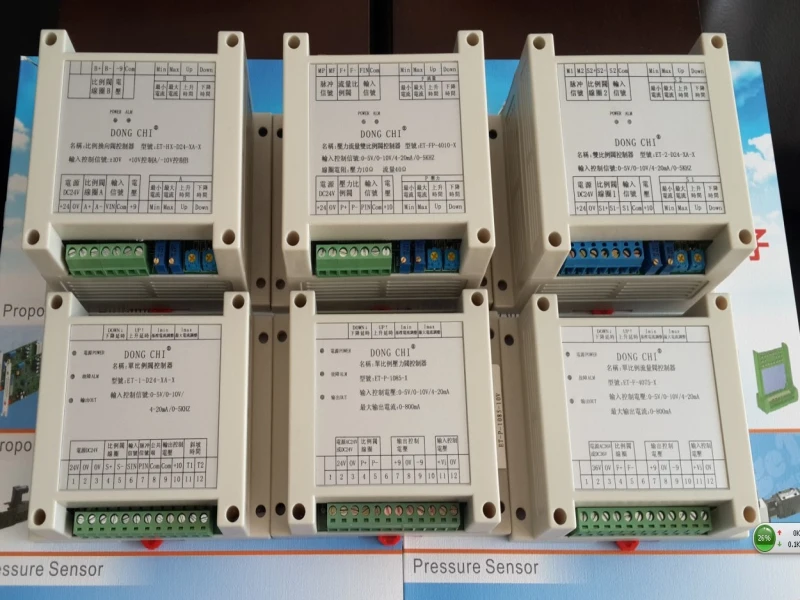 ET 1 D24 XA X пропорциональный усилитель клапана высокоточный контроллер плюс или