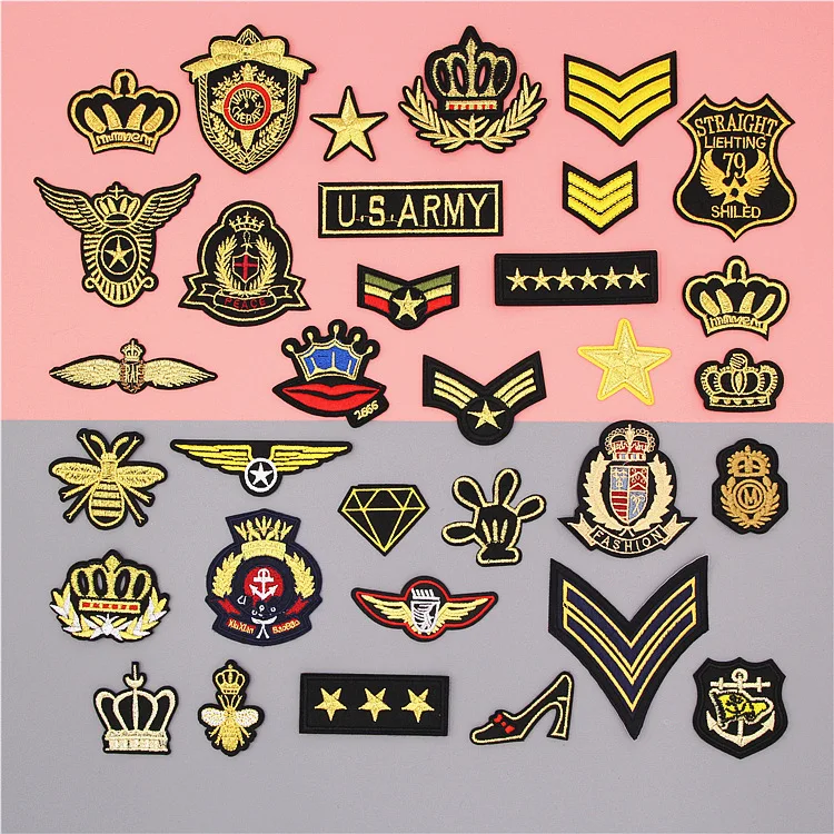 Нашивки с вышивкой в стиле милитари 1 шт.|embroidery patch|fashion patchespatches fashion |