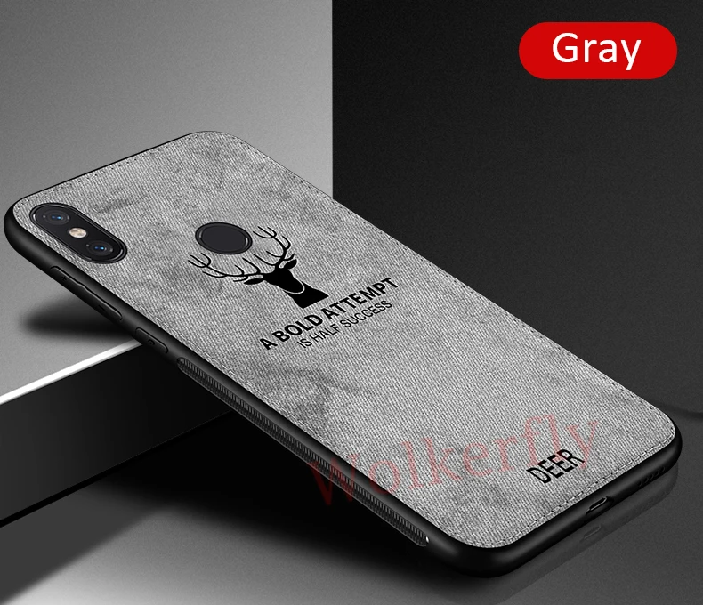 Противоударный тканевый чехол с оленем для Xiao mi Red mi Note 7 6 8 Pro 8A 7A 6A 5 Plus k20 mi 9T Pro mi 9 SE A3 A2 mi 8 9 Lite 9 t CC9