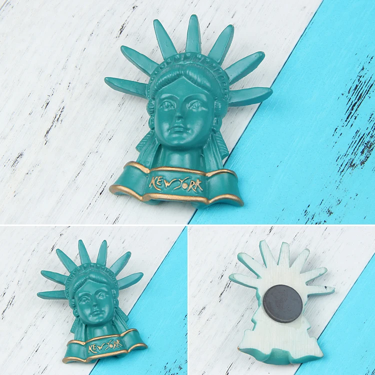 Холодильник придает 3D всемирно известный архитектурный пейзаж тур в честь