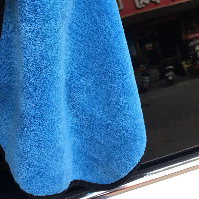 Blue Gray Полотенце для мытья автомобиля из микрофибры 30*30 см, ткань для авточистки, автохимия, полотенце для сушки, полировка воска, Детализация, полотенце s - Цвет: Blue Gray