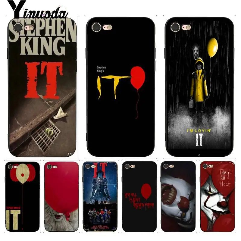 Yinuoda для iPhone 7 6 X Чехол Стивена Кинга это король s чехол х 6S 6plus 7plus 8 8Plus 5 5S XS XR