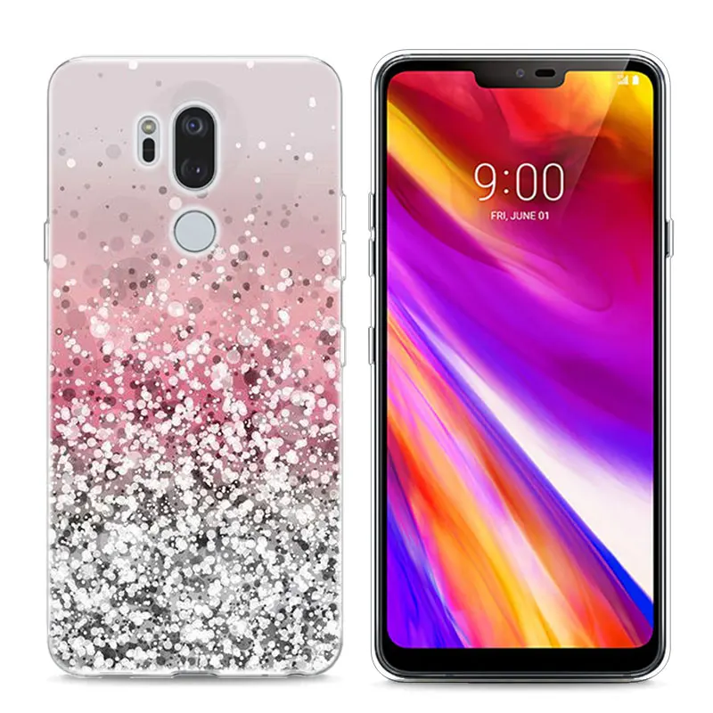 Style 10 Мягкий прозрачный силиконовый чехол для LG K50 K40 Q8 Q7 Q6 V50 V40 V35 V30 V20 G8 G7 G6 G5 ThinQ Мини Q чехол со стилусом стиль 0193A - Цвет: Style 10