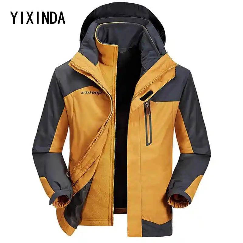 YIXINDA бренд Rush одежда. Альпинизм wear. Защита от ветра. Новые мужские пальто и тяжелая