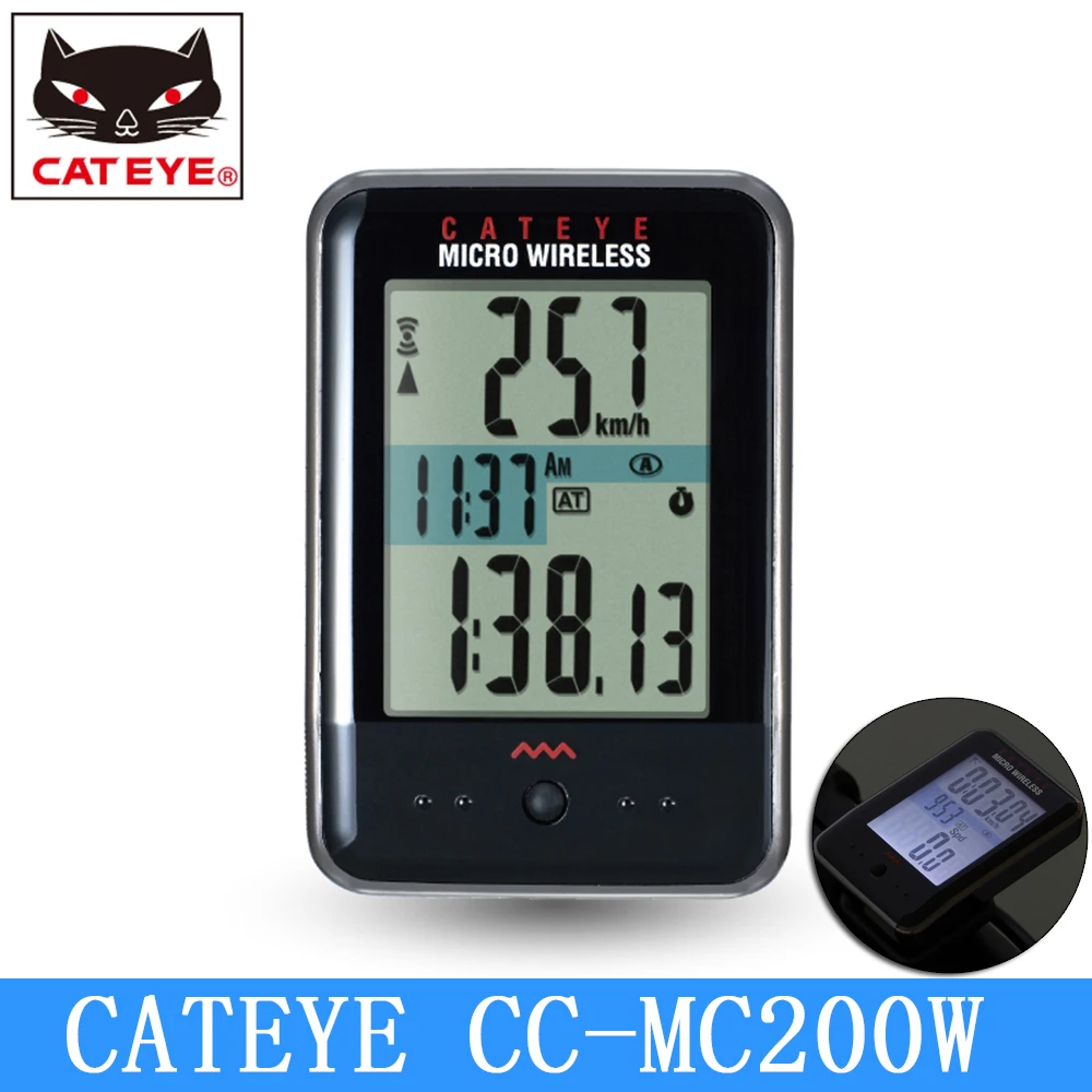 Велосипедный микро компьютер CATEYE цифровой беспроводной секундомер спидометр