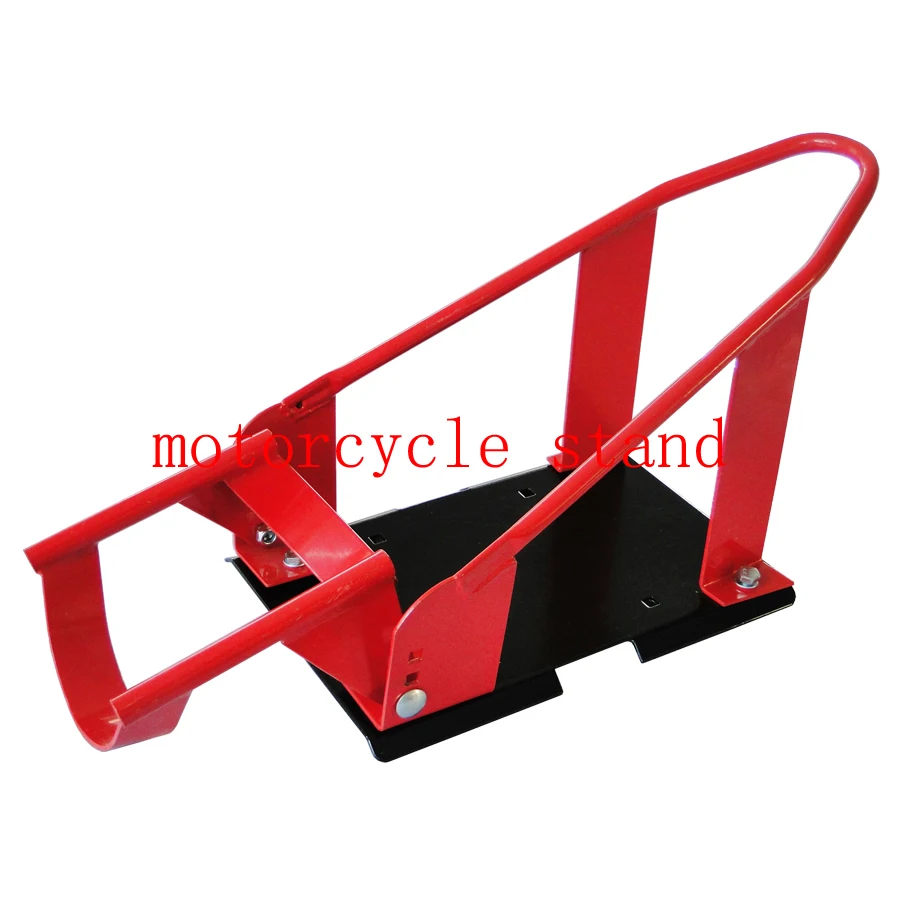 Motorcycle Sport Bike Front Wheel Chock Lift Stand For Auto Shop |