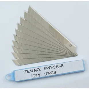 

PD-510 backup utility knife blade (10PCS / box ) 5PD-510-B 9mm wide