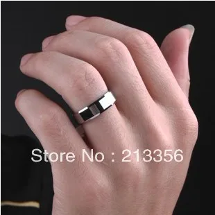 Мужские и женские серебряные обручальные кольца из вольфрама 6 мм или 8 мм|wedding