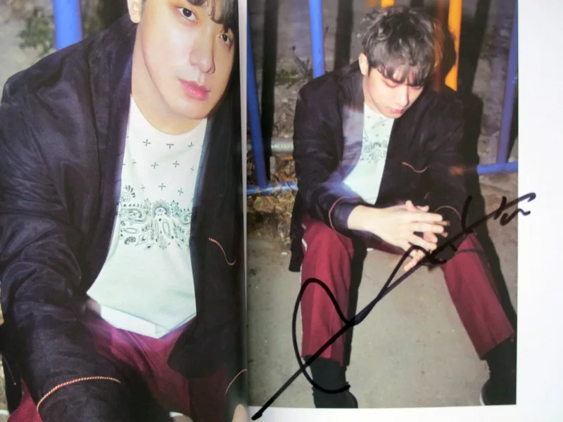 Альбом с автографом FTISLAND FT 10 юбилеев более лет CD + Фотокнига подписанный плакат