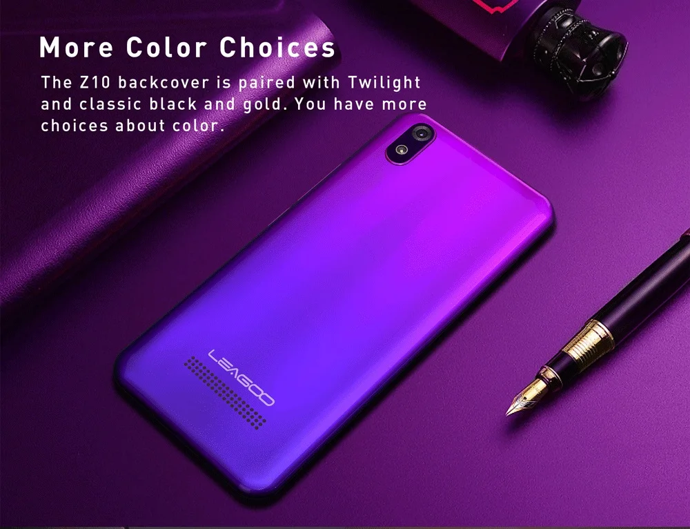 Полноэкранный смартфон LEAGOO Z10, 5,0 дюйма, 1 Гб+ 8 Гб, четырехъядерный процессор MT6580M, две sim-карты, 3G, сетевая камера 5 Мп, мобильный телефон