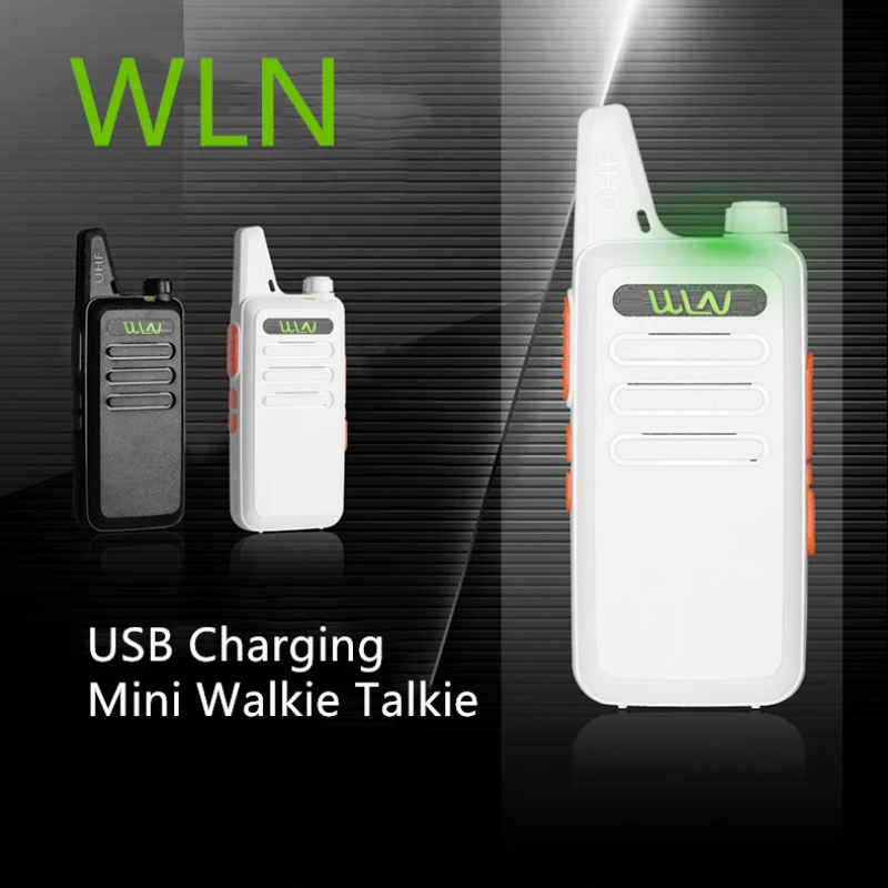 WLN Мини Walkie Talkie KD C1 двухстороннее радио гоночный автомобиль KDC1 CB Ham радиостанция UHF