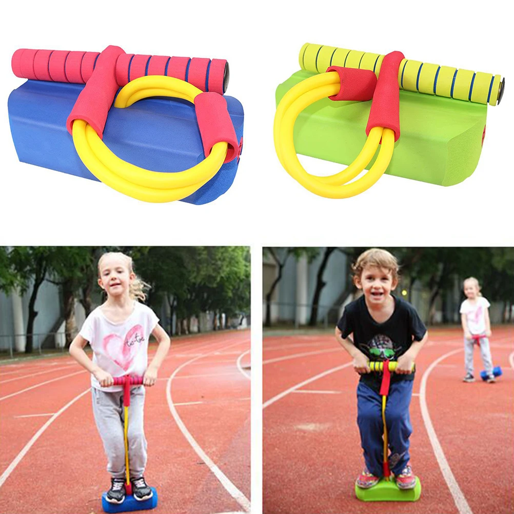 Пена Pogo Jumper веселая и безопасная прыгающая палка Pogo Stick для детей и взрослых для тренажерного зала спортивные инструменты аксессуары