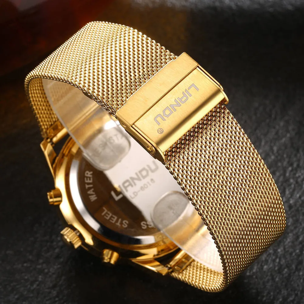 2018 ультратонкие Модные мужские наручные часы люксовый бренд деловые