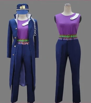 JoJo приключения Джоджо Косплэй Леоне abbacchio Костюм Аниме комплекты костюмов для