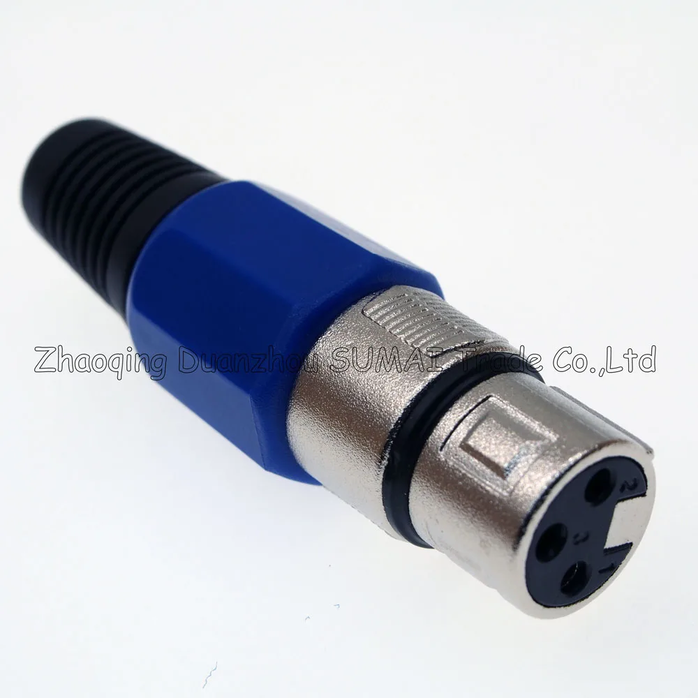 3Pin CANNON KTV Аудио Микрофон Разъем XLR 3 Pin female P микрофон/колонки разъем серебристый с