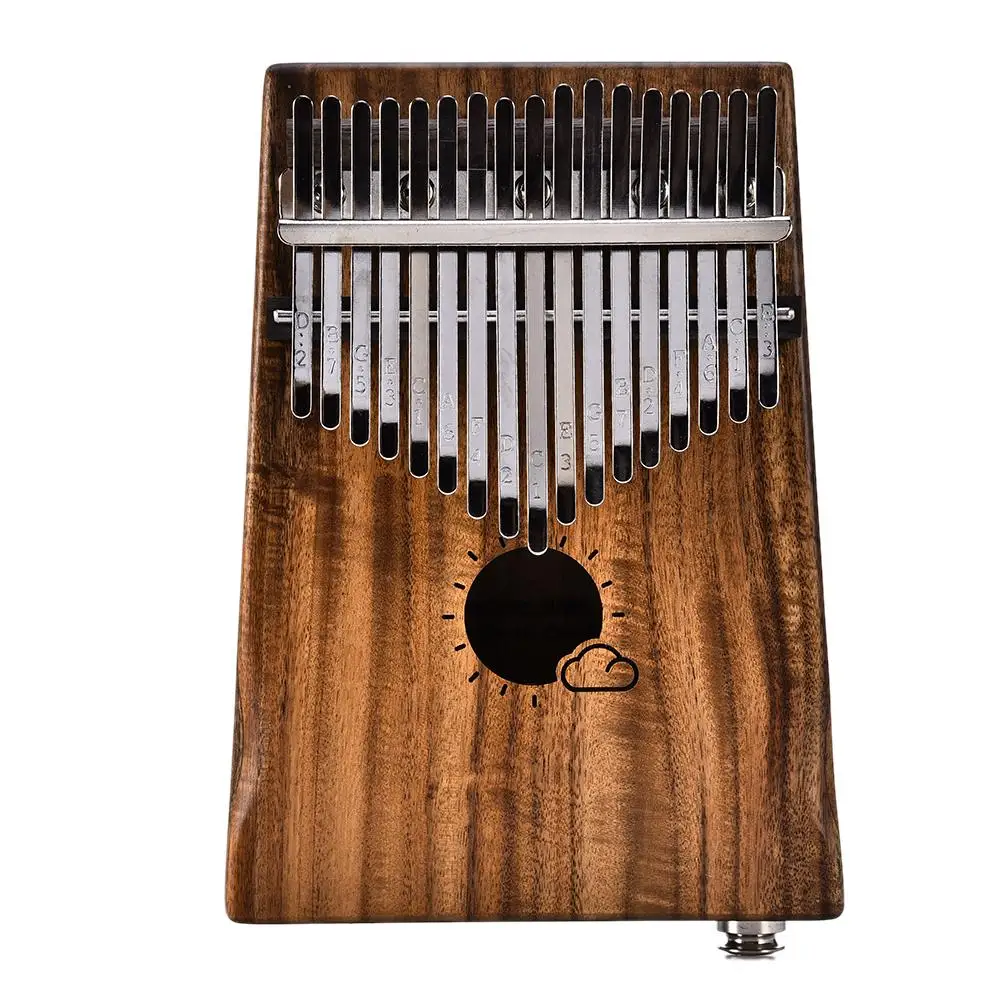 Новинка 17 клавиш палец калимба Mbira Sanza большой пианино карманный размер для