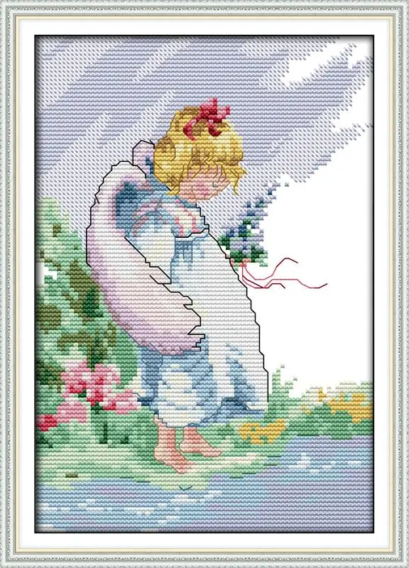 Новое поступление набор для рукоделия DMC крестиком Набор вышивки вязание иглы