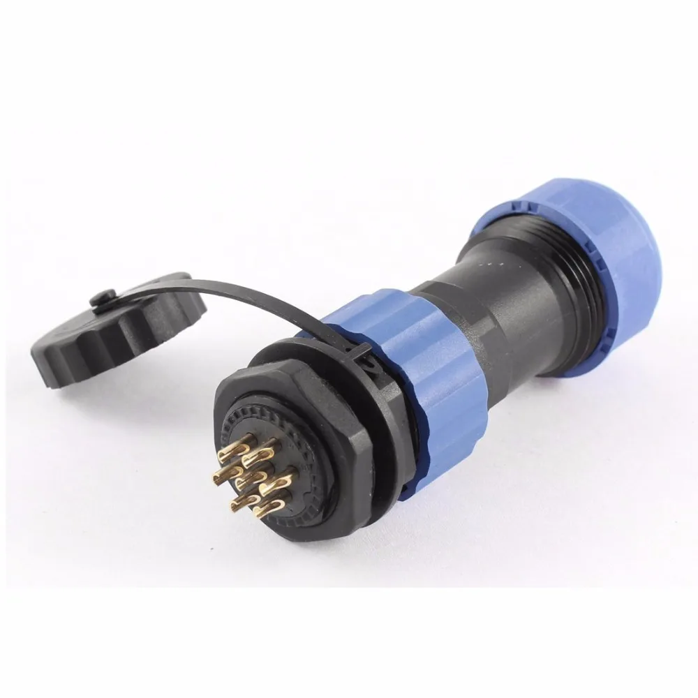 Круглый водонепроницаемый авиационный кабель SD28 28 мм 12 Pin P разъем IP68 3P 5P 9P 7P 24P