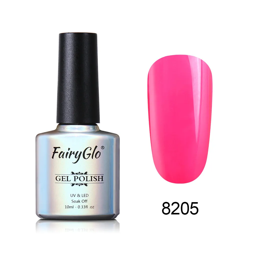 8205 FairyGlo 10 мл светящийся Гель-лак для ногтей светится в темноте флуоресцентный неоновый Гель-лак замачиваемый лак для ногтей Esmalte для ногтей - Цвет: 8205