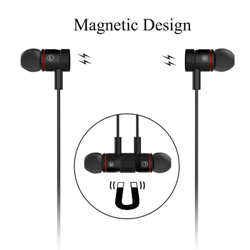 Ollly Беспроводной Спортивные наушники Bluetooth с микрофоном стерео гарнитура Шум