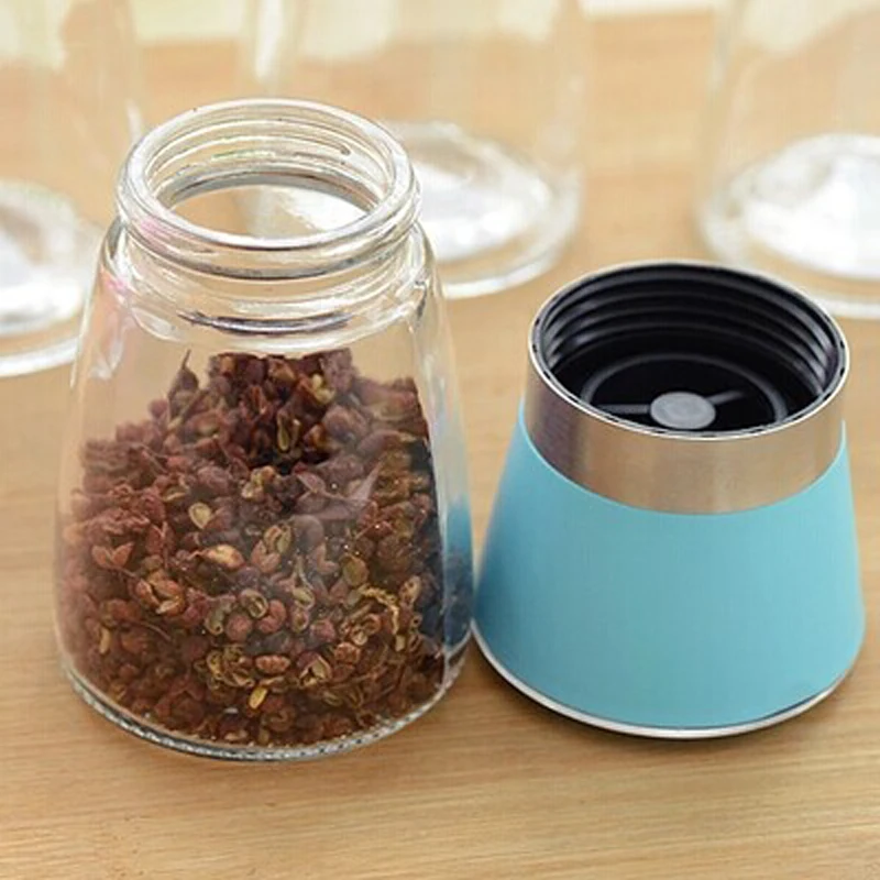 2 шт./компл. мельница для соли и перца шлифовальная машина стекло ручной специй