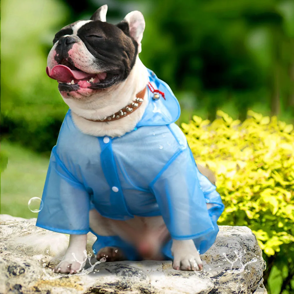 1 шт. дождевик для собак щенков водонепроницаемая питомцев кошек маленьких