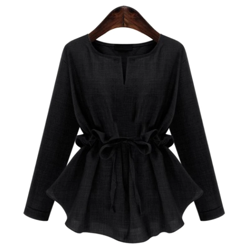 Новинка весенние женские блузки осенние рубашки модные Vestido большие размеры