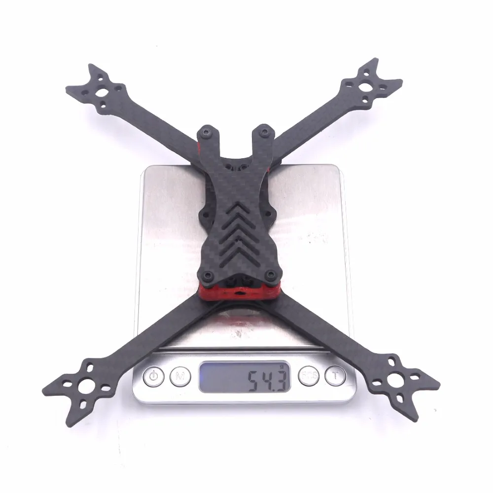 ModeX HANTU 5 дюймов 210 мм чистый телефон с 4 рукояткой ТПУ 3D печать для FPV RC cross racing drone