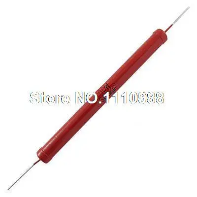 

1% Tolerance 10W 300K Ohm High Voltage Resistor Red