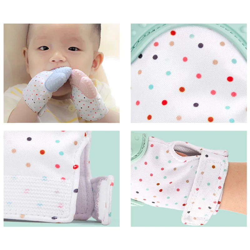 1 пара силиконовые перчатки прорезыватели для зубов|baby teether|silicone baby teetherbaby silicone
