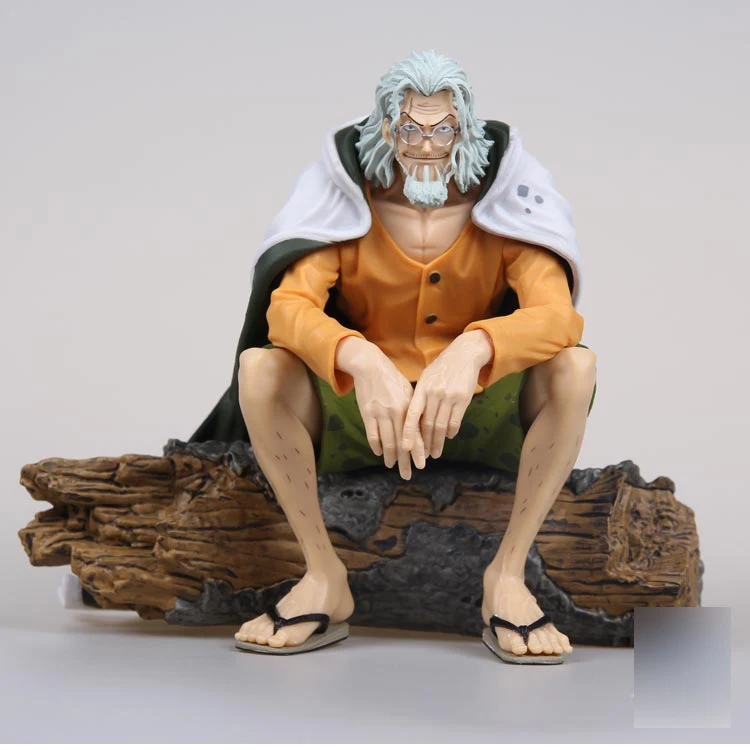 14cm 1PCS Japanese original anime figure one piece Silvers Rayleigh action collectible model toys for boys | Игрушки и хобби