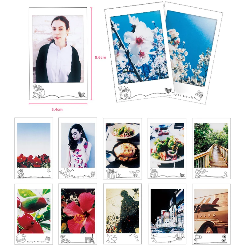 Fujifilm Fuji Instax Mini 8 20 листов медведь Кумамон и life цветная пленка для 7 9 50 s 90 25 Share SP-1 SP-2
