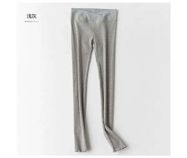 Новинка 2019 весенне-осенняя одежда из хлопка для беременных с низкой талией брюки