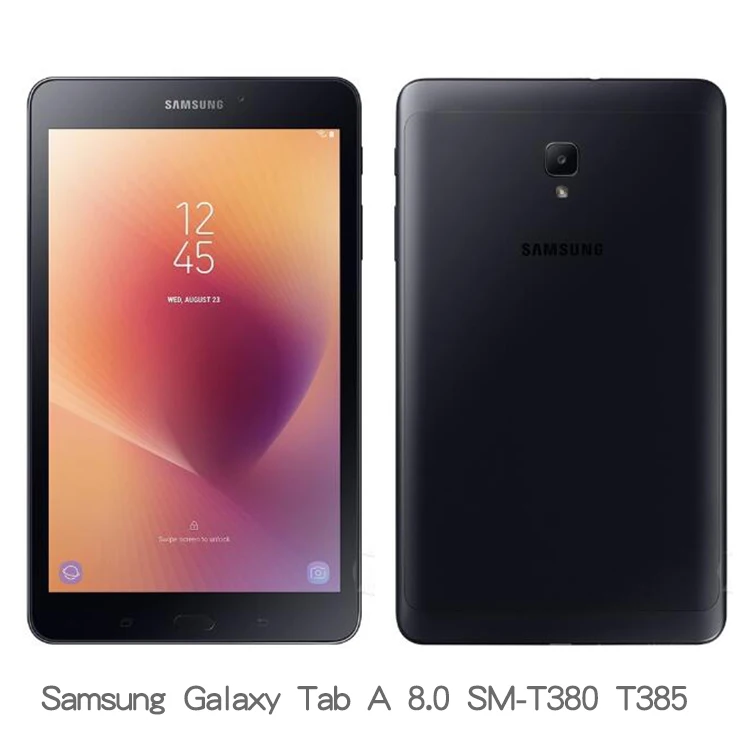 Чехол qijun для samsung Galaxy Tab A 8,0 SM-T380 T385 флип планшетный чехол s для Tab A2 S T380 T385 Стенд кожаный чехол Мягкий защитный чехол