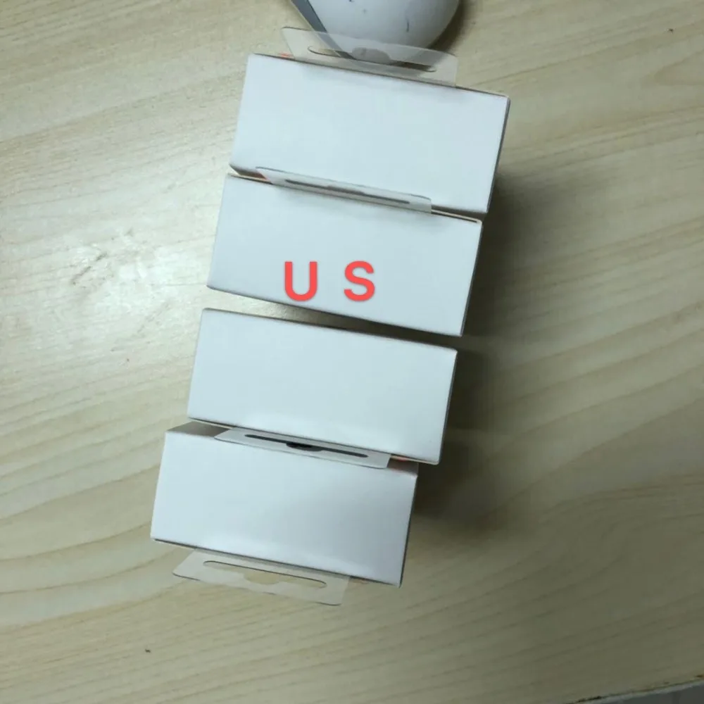 100 шт. высокое качество 5 Вт 5В 1A US EU вилка USB AC настенное зарядное устройство