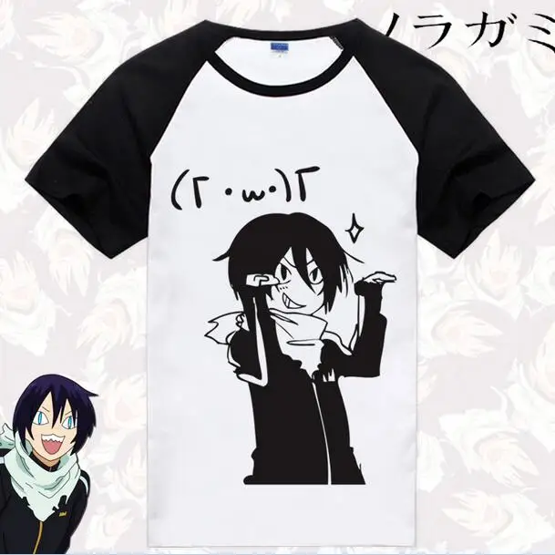 

Футболка Noragami Aragoto Yato, костюм японского аниме для косплея, дышащая хлопковая футболка, повседневные мужские и женские футболки