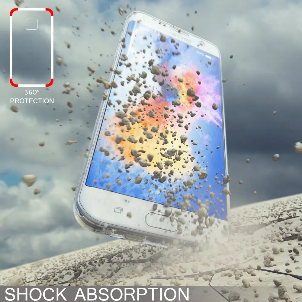 Чехол 360 градусов для Samsung Galaxy S10 S10e S8 S9 Plus S6 S7 edge S5 Neo Note 9 8 5 4 3 полная защита корпуса