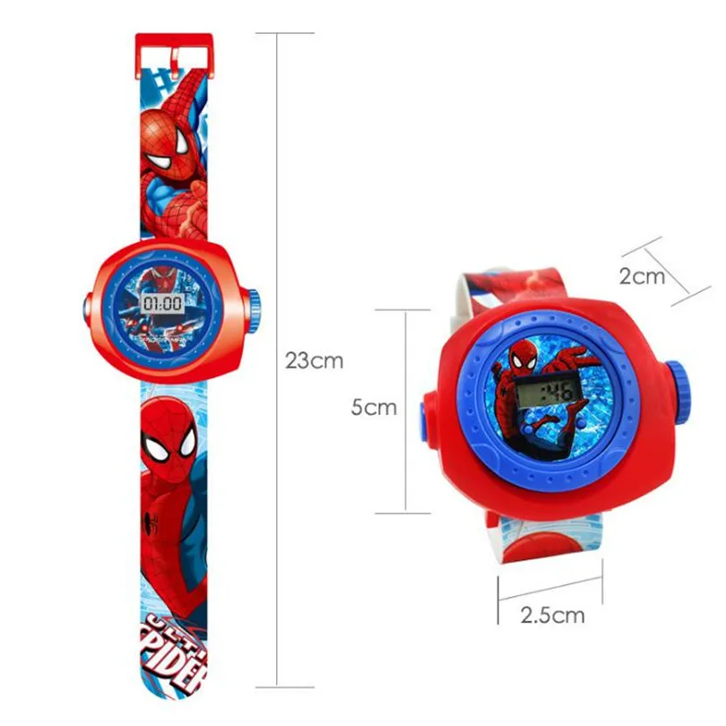 Новинка 2017 человек паук Халк Американский капитан Марвел наручные часы для кукол