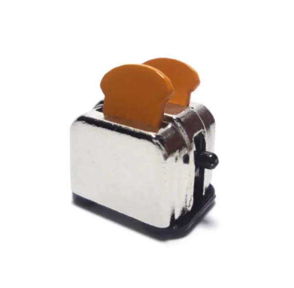1:12 Dollhouse Miniature Furniture Toaster Bread Machine Kitchen Cookware 3Pcs | Figurines &amp Miniatures