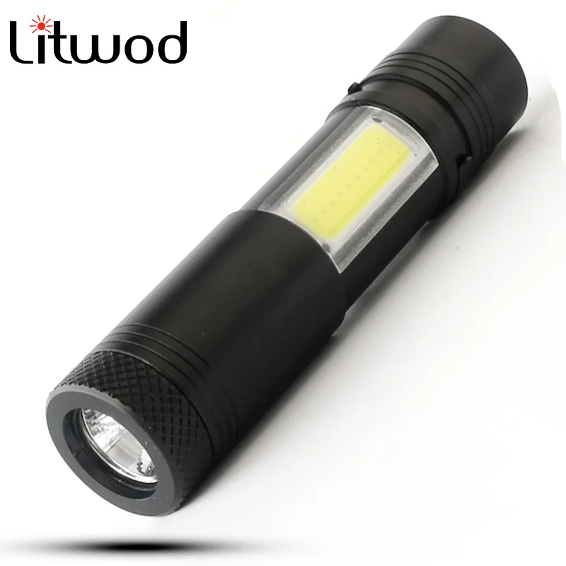 Litwod Z50 MINIC светодиодный COB светильник Вспышка водонепроницаемый фонарь