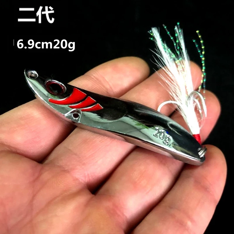 

10 pieces / lot 6.7cm15g metal lure fishing spoon striped pattern bass fishing lure silver color artificial bait fish