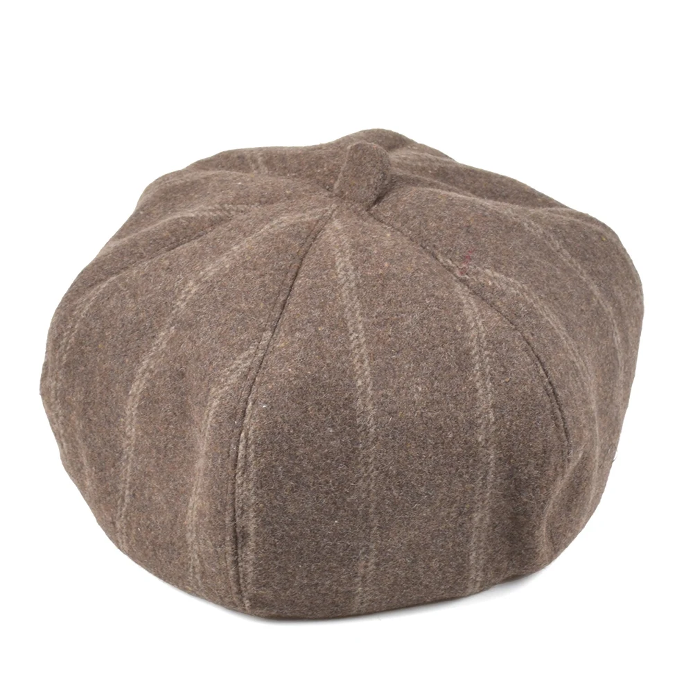 Шерсть берет живописца Кепка запеченная Пшеница торт шапка теплая девушка