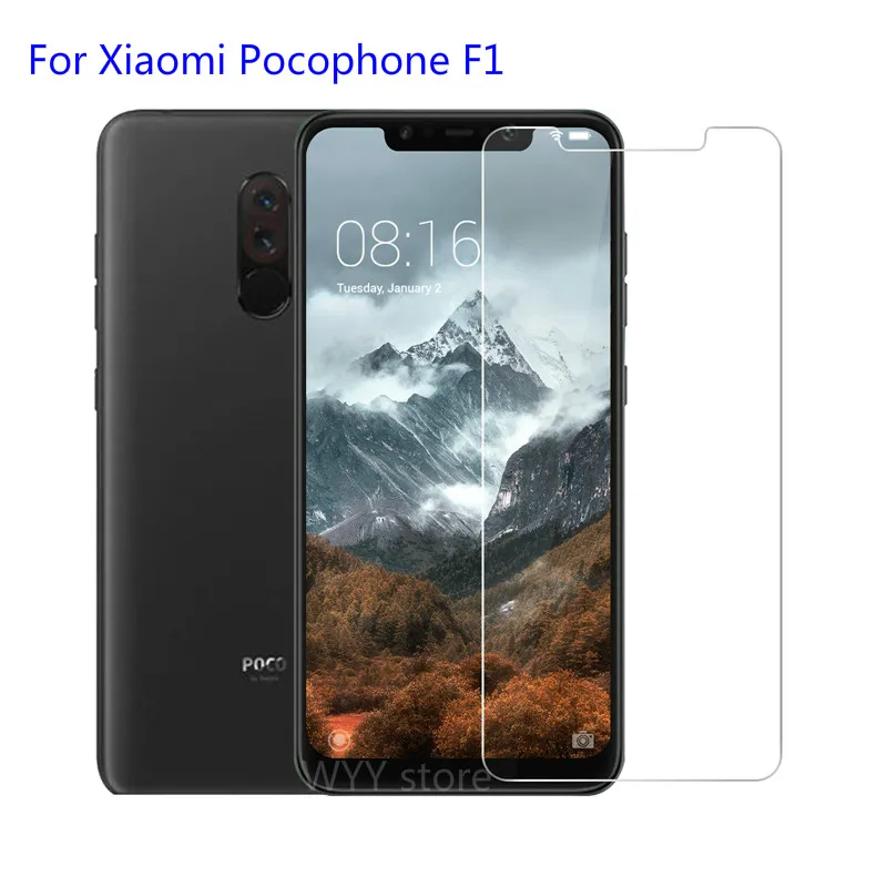2.5D Закаленное стекло для Xiaomi Pocophone F1 POCO Защитная пленка экрана закаленное 9H 6 81
