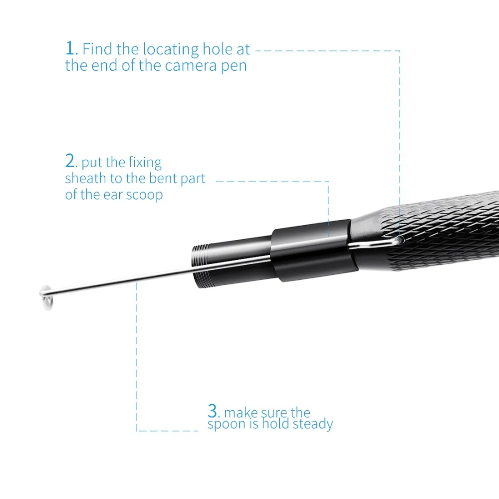FREDI 3 в 1 USB медицинский эндоскоп камера 5 мм м мини ухо и нос Otoscope водонепроницаемый