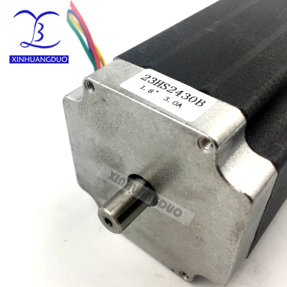 Дуальный вал Nema23 CNC шаговый двигатель. Лучшая продажа! Бесплатная доставка. Nema 23 Шаговый двигатель 57BYGH112 425oz-in 112мм 3A.