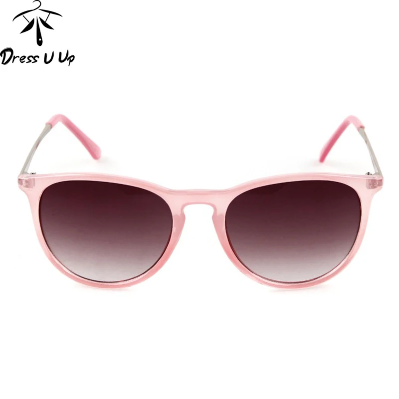 Очки солнцезащитные женские с тонкими дужками брендовые винтажные круглые