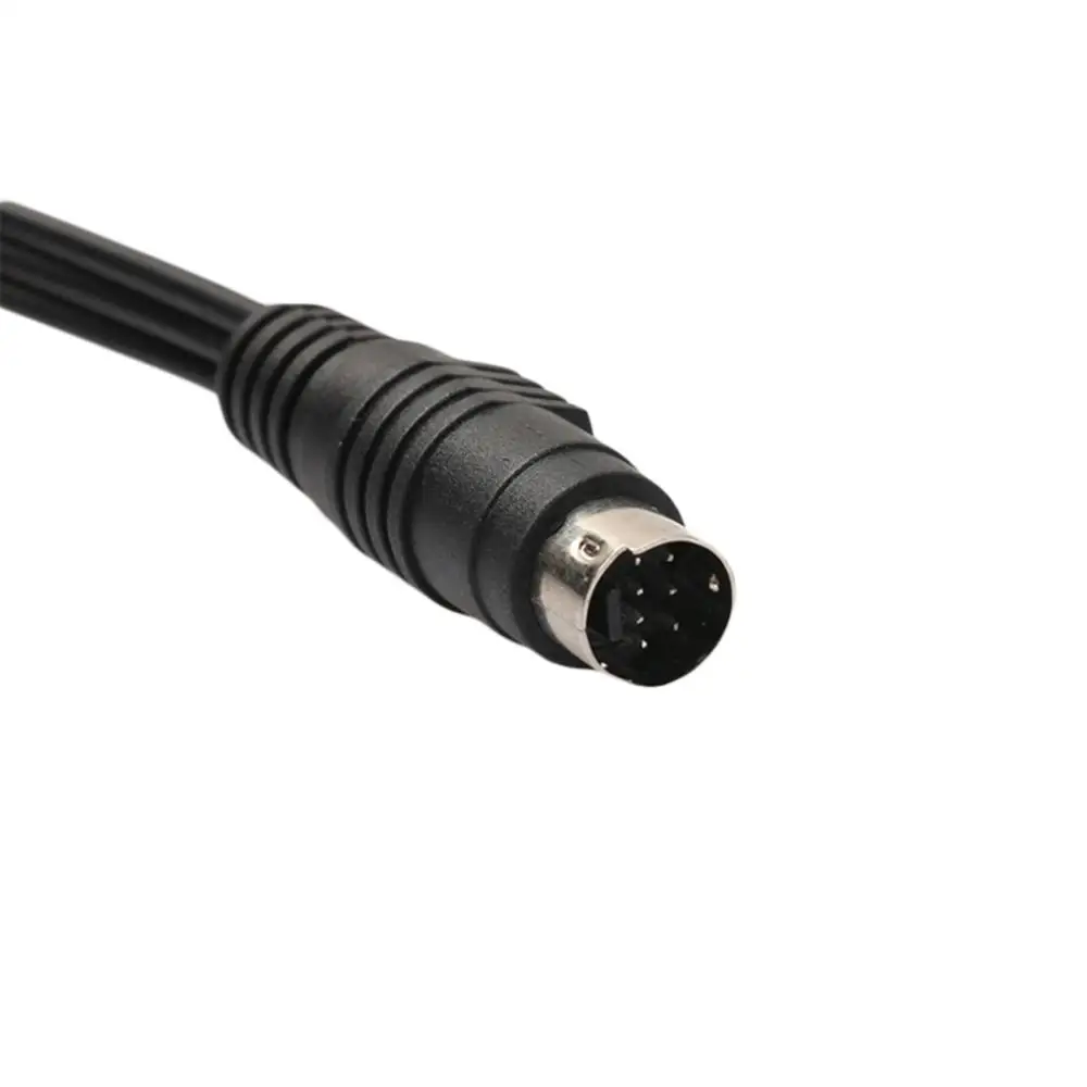 Новые Полезные 27 см 7-контактный мини-DIN S-Video 3 RCA Женский Кабель преобразователя |