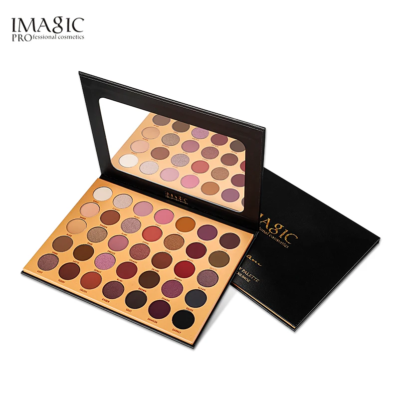 Fashion Women Eye Shadow Palette 35 Colors Long-lasting Matte Eyeshadow Glitter Makeup Nude Set Cosmetics |