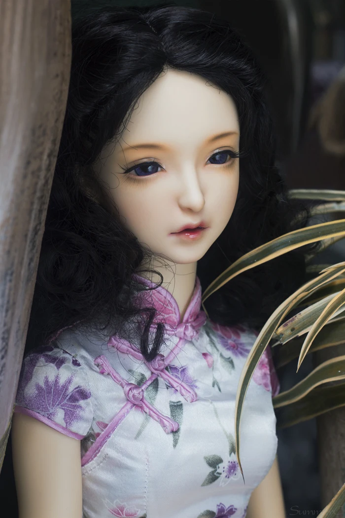 HeHeBJD красивые девушки Taolu/ Bailu 65 см модный корпус 1/3 дюйма с подставкой на очень