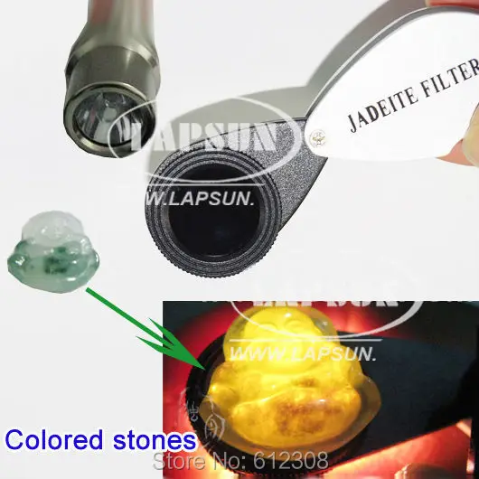 Карманная Дифракционная решетка спектроскоп инструмент для драгоценных камней +